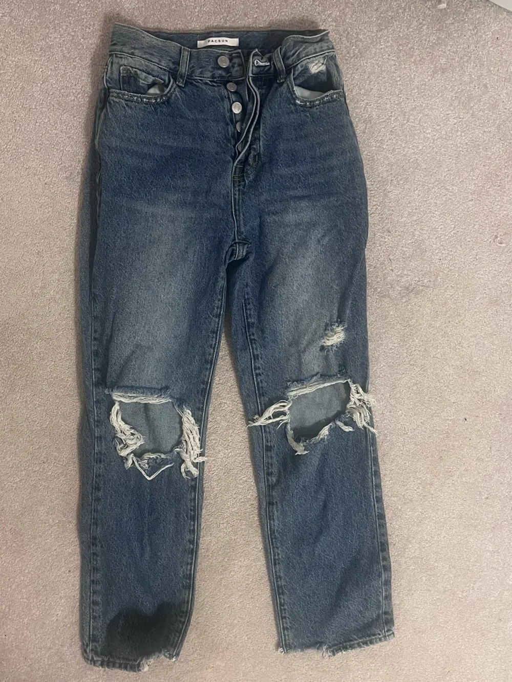 PacSun High-Rise Straight Blue Women’s Jeans